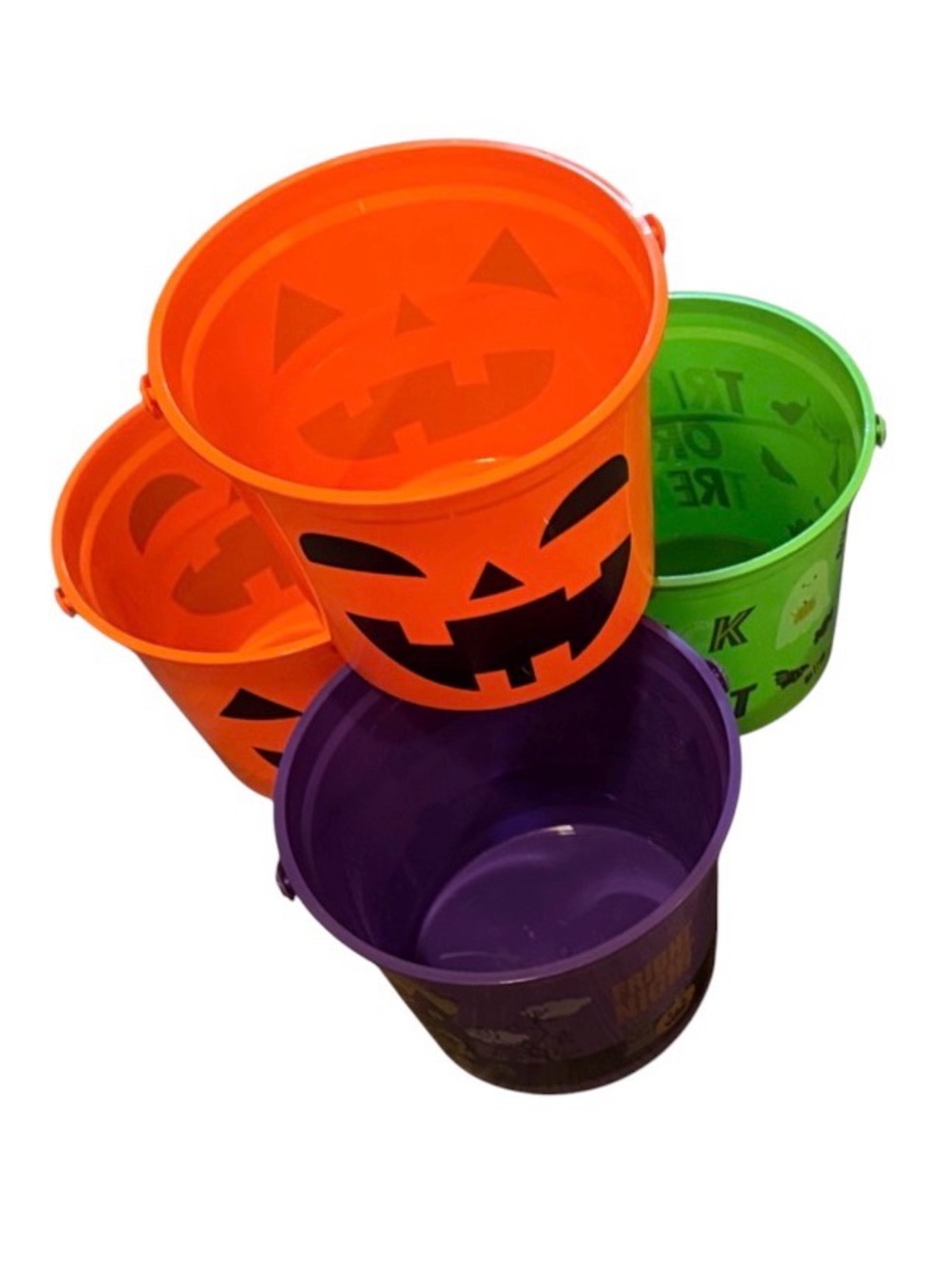 Halloween Buckets 4 Pack